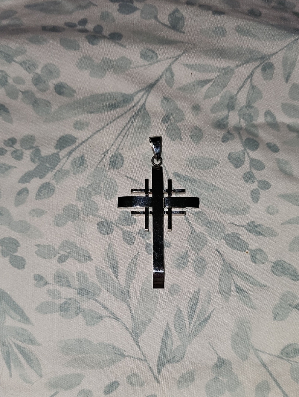 Unbranded Stainless Steel Cross Pendant